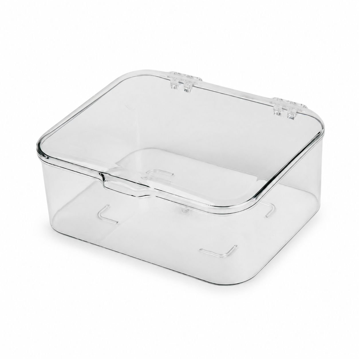 Luxury Face Mask Organizer with Lid, Dustproof for Dorm and Office Use