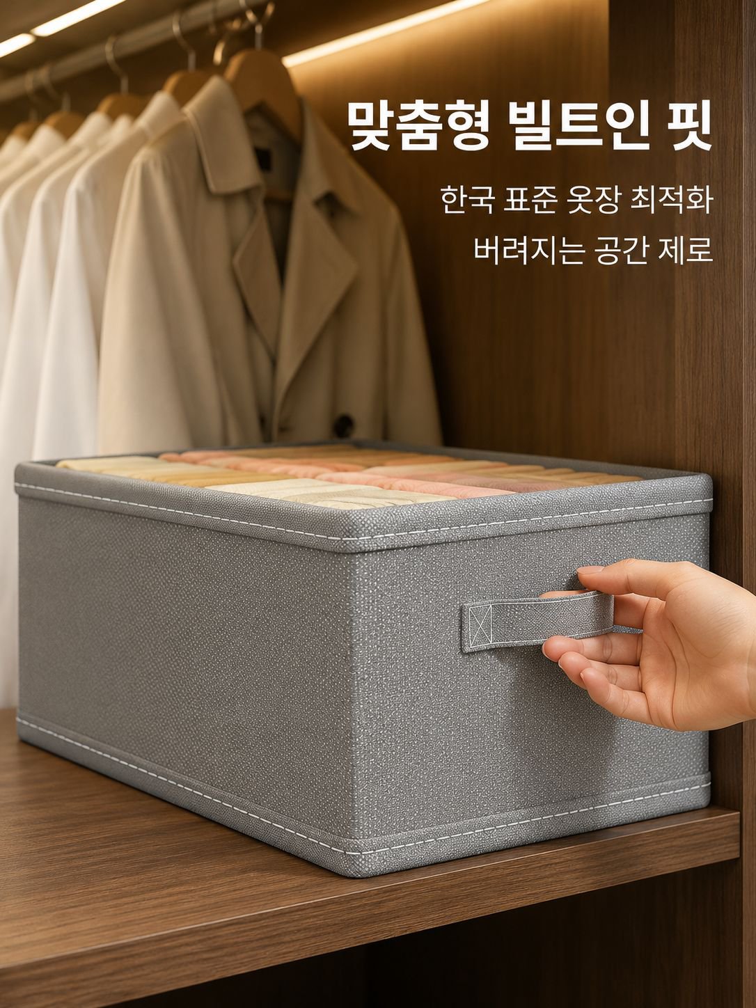 접이식 두꺼운 수납함