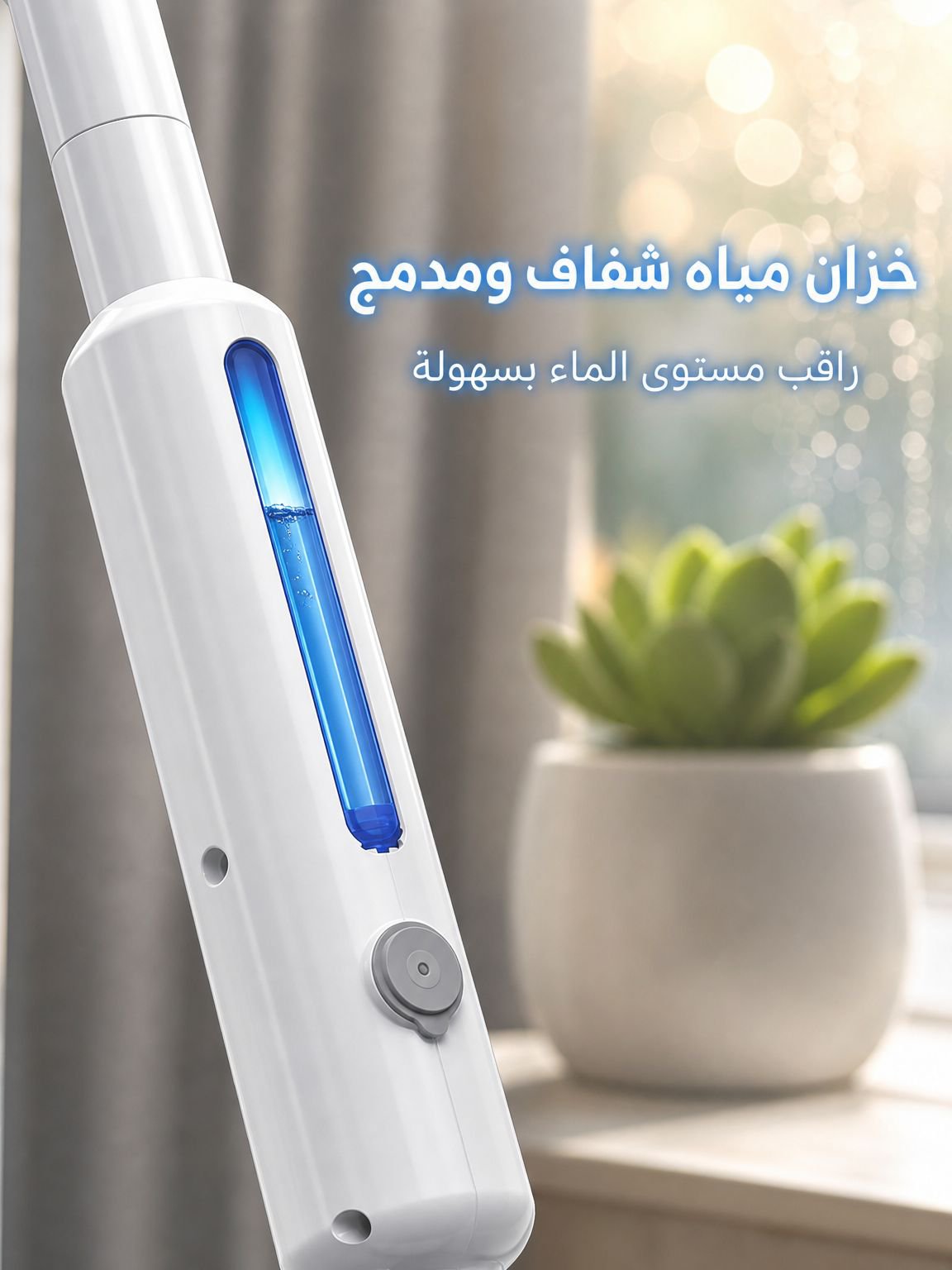 ممسحة زجاج قابلة للتمدد مع رذاذ وشريط كشط مزدوج 