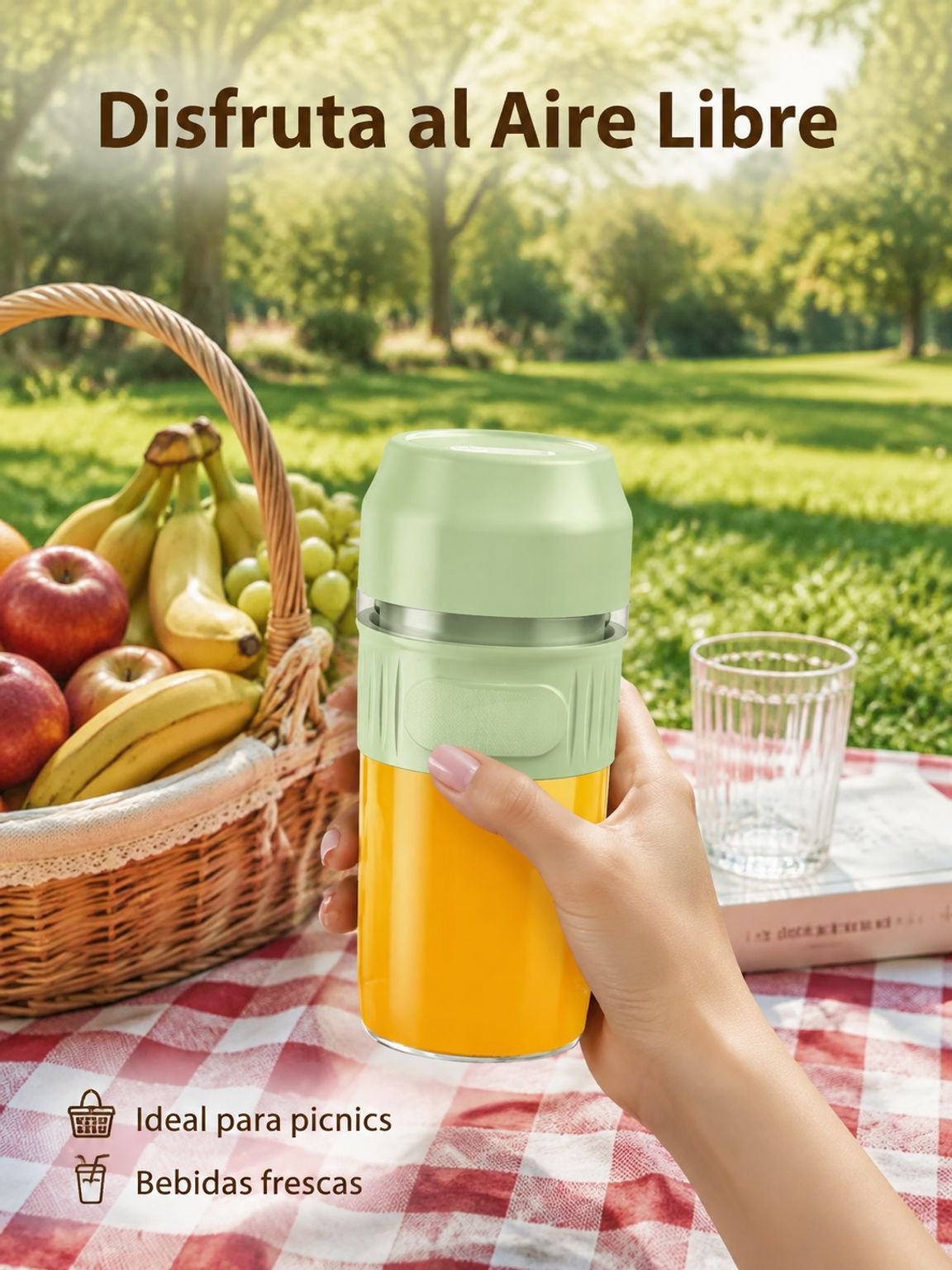 Compact Portable Rechargeable Juice Blender Cup
