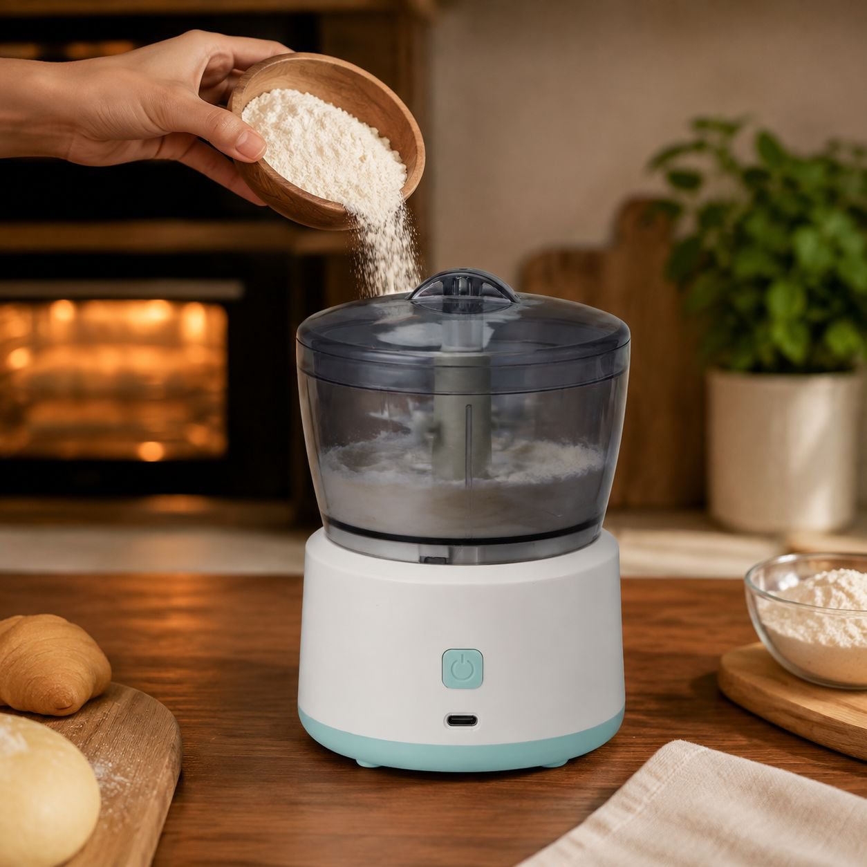 3-in-1 Kitchen Mixer Meat Grinder Slicer