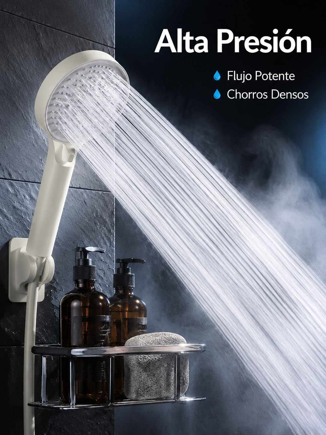 Regadera de Alta Presión Especial para Calentador de Agua