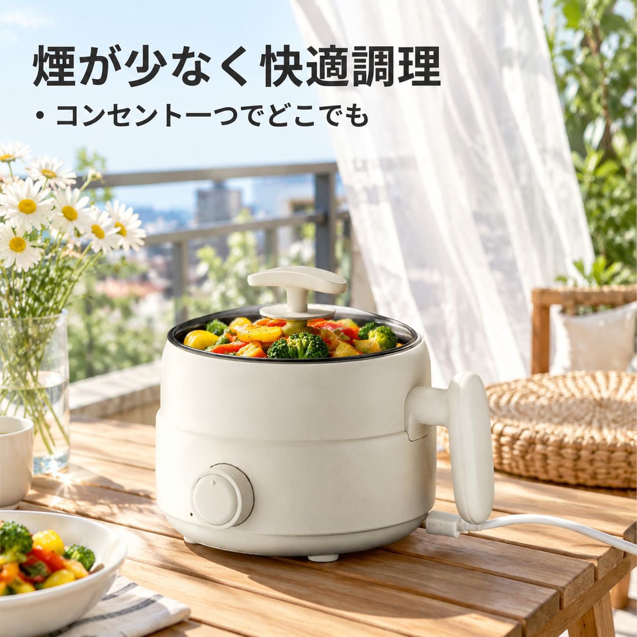多機能電気調理鍋 電気クッカー
