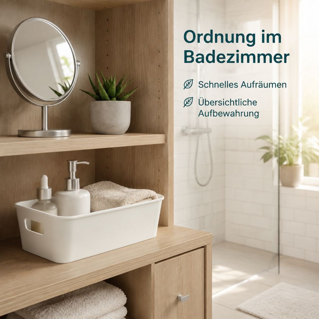 Schubladen- und Schreibtischorganizer mit Fächern