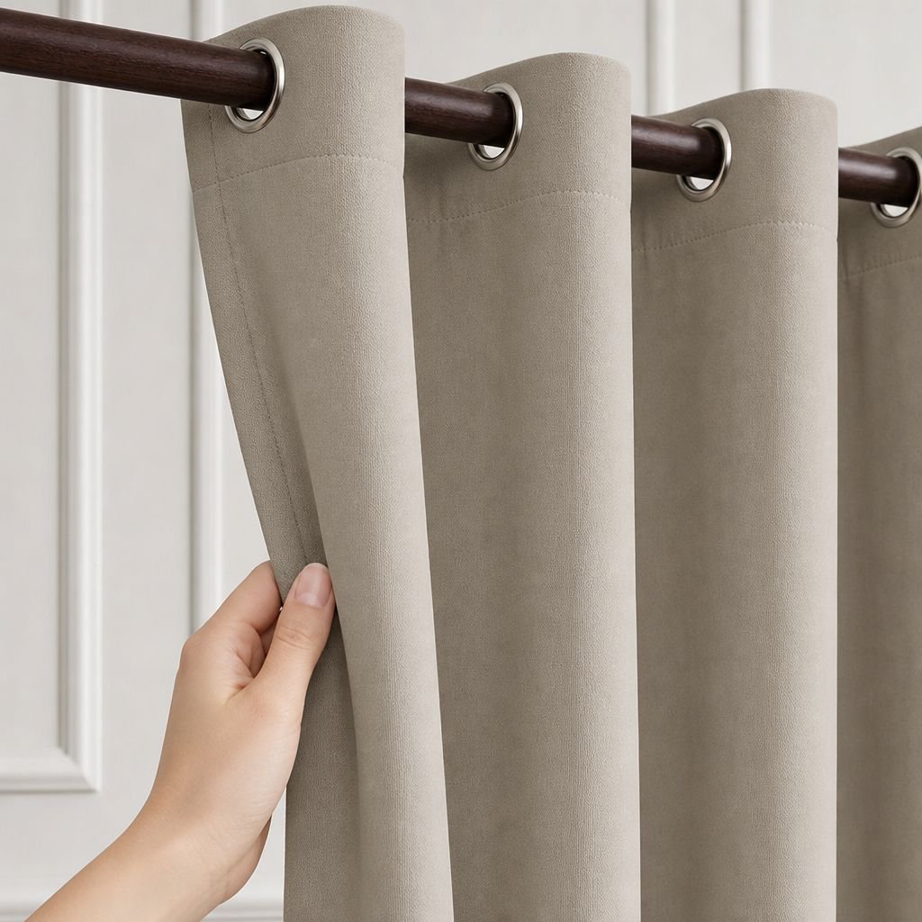 Rideaux occultants Spring Yafang, protection contre la chaleur et les UV