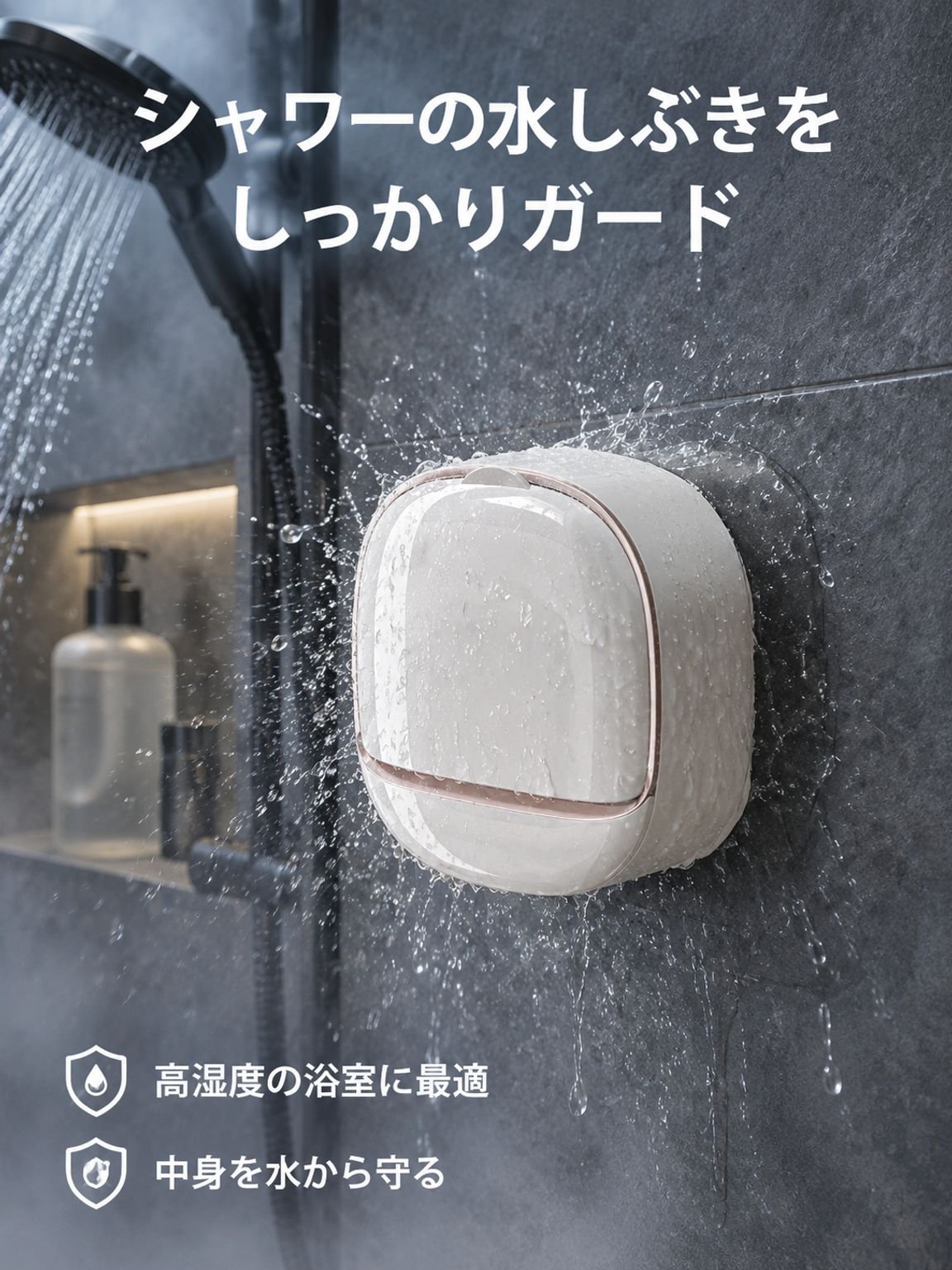 壁掛け式かわいい石鹸ホルダー