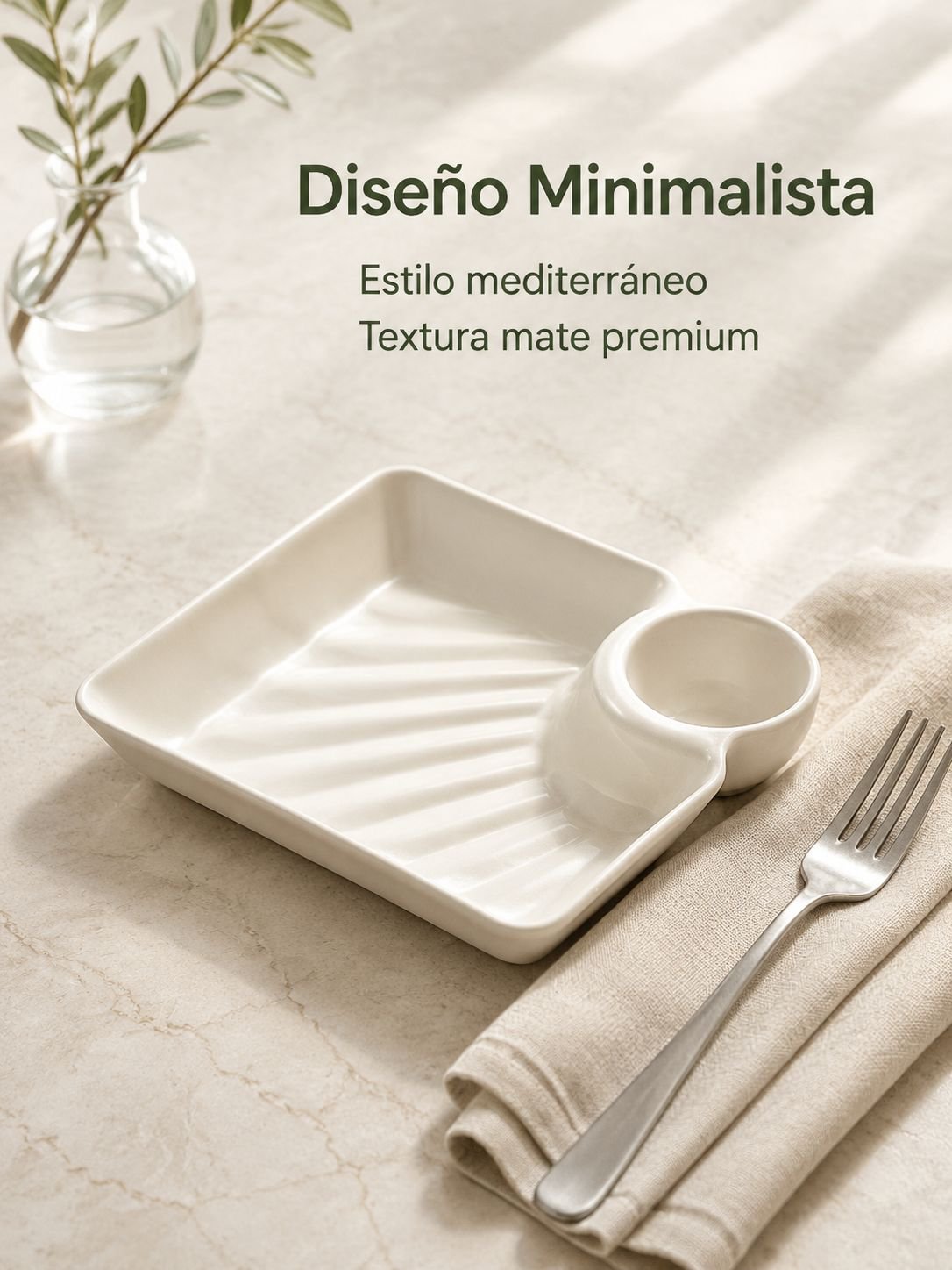 Wheat Straw Salad Plate