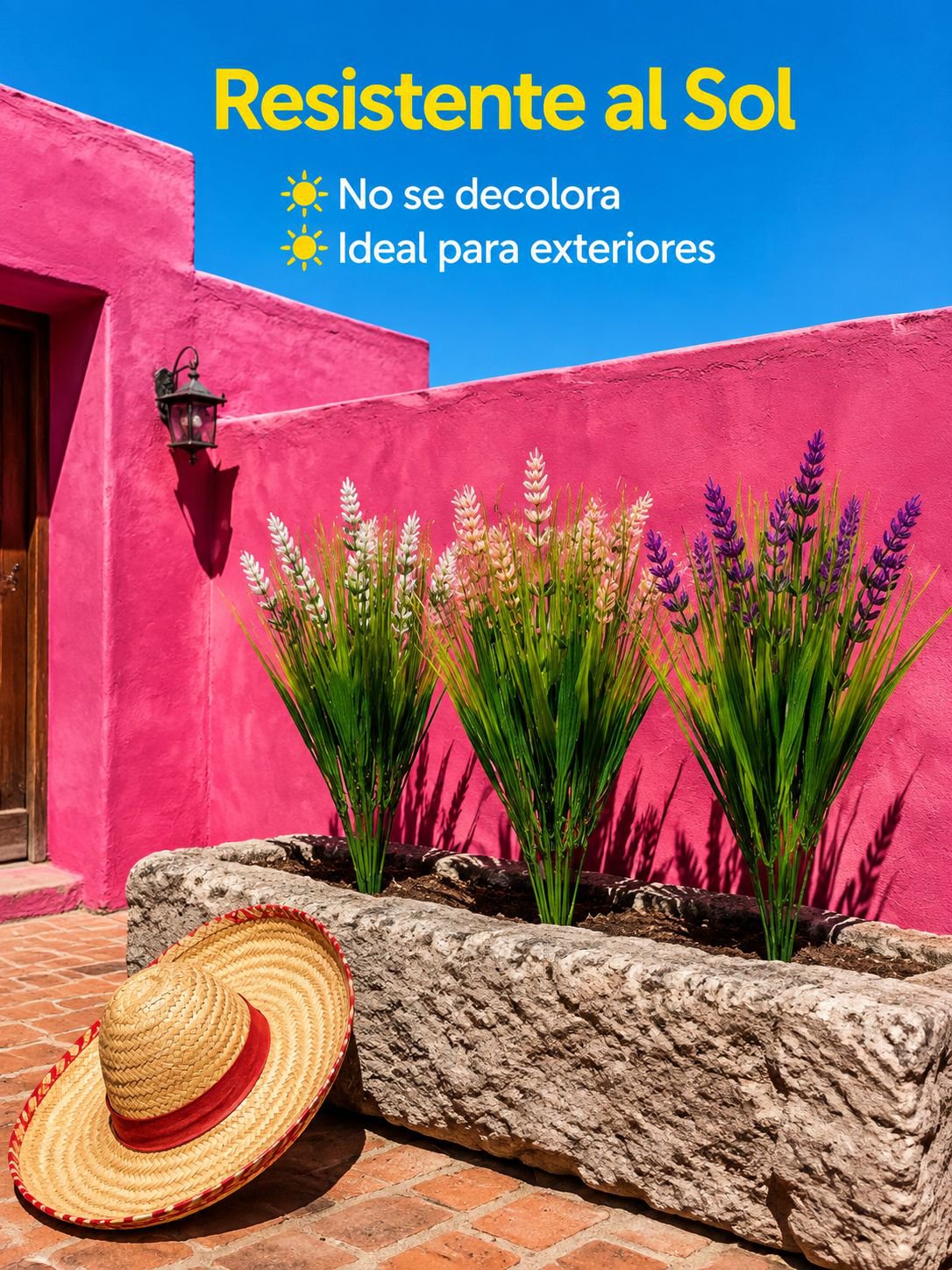 Decoración simulada de estilo pastoral