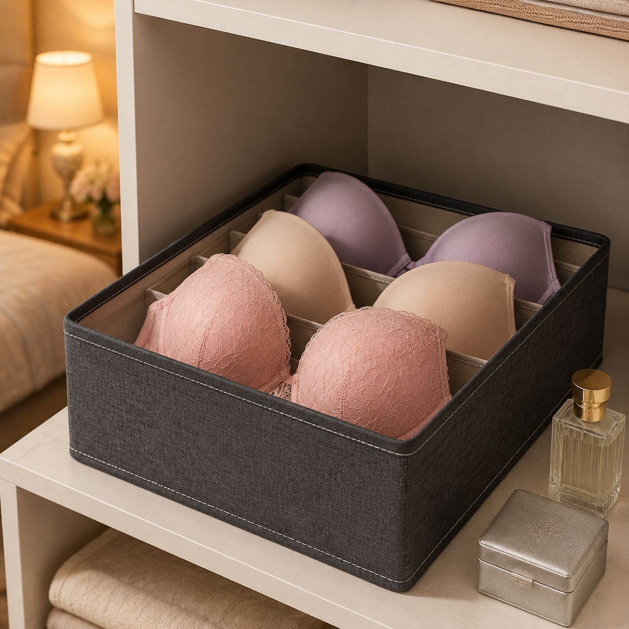Organizador plegable para ropa interior
