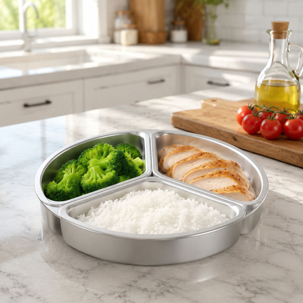 Household steaming box drawer steaming artifact food grade stainless steel fan-shaped steamer rice c
