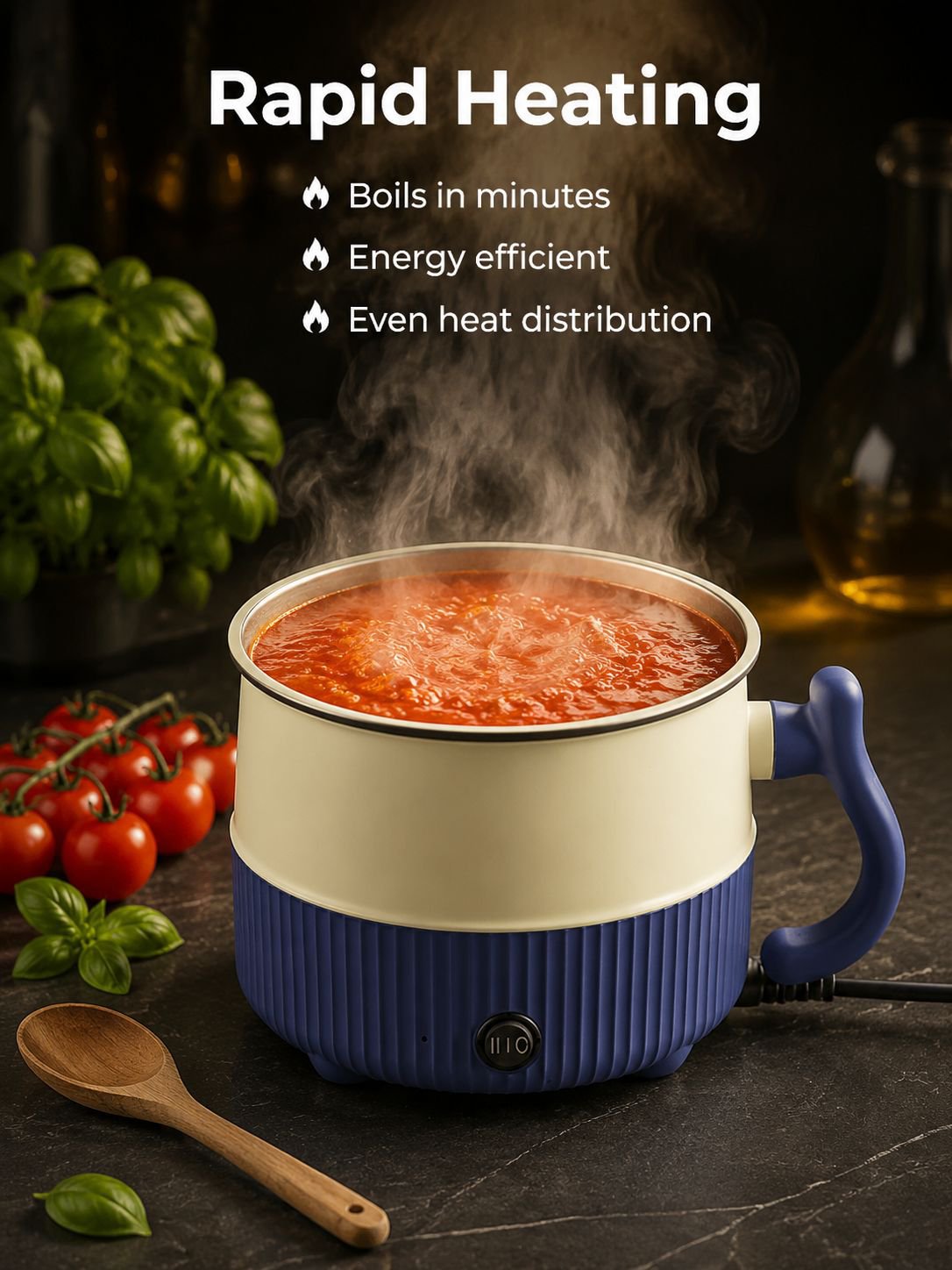 Portable Student Multi-purpose Pot