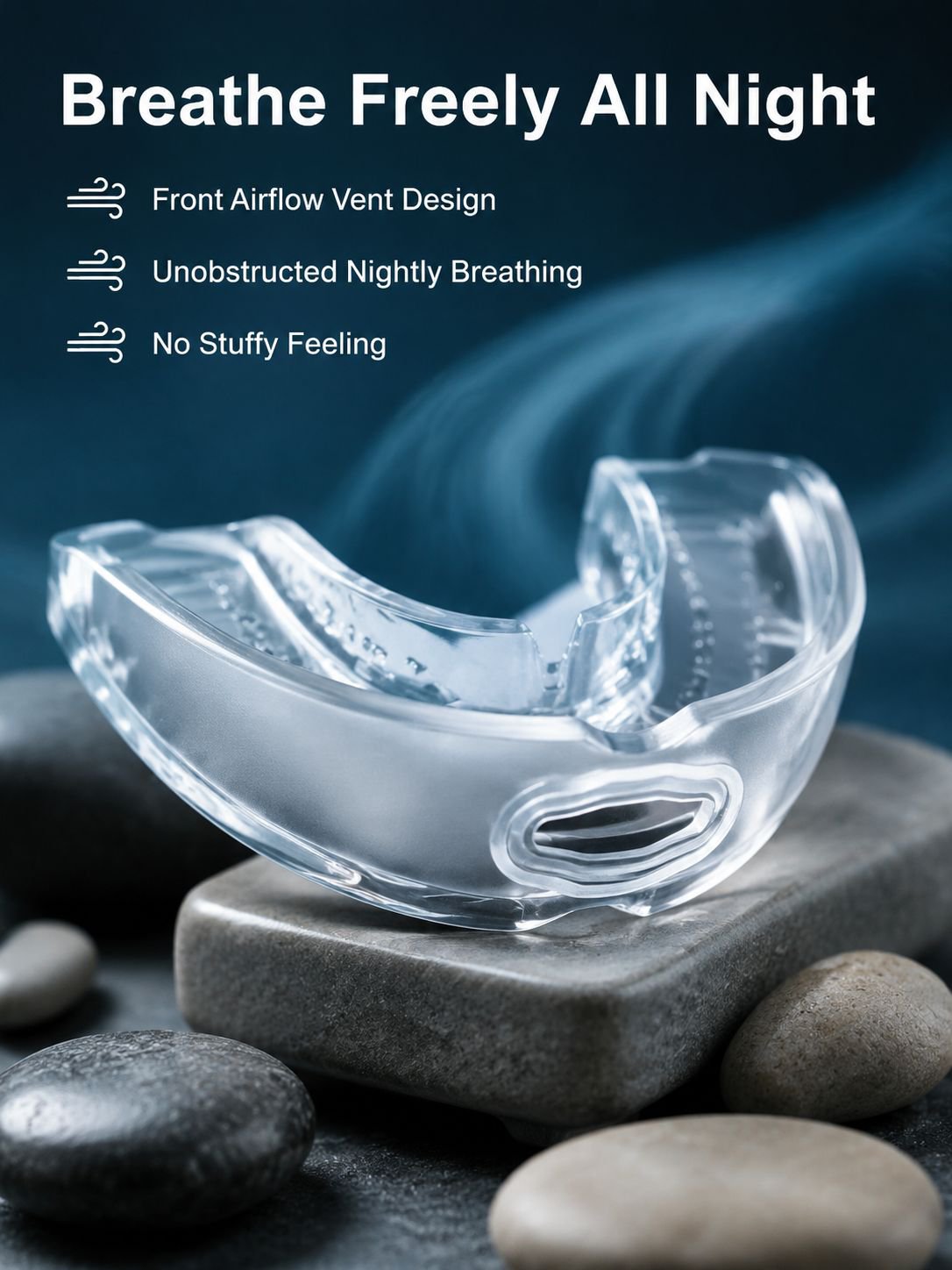 Portable Silicone Snore Guard – Worry-Free Sleep, Anti-Grinding