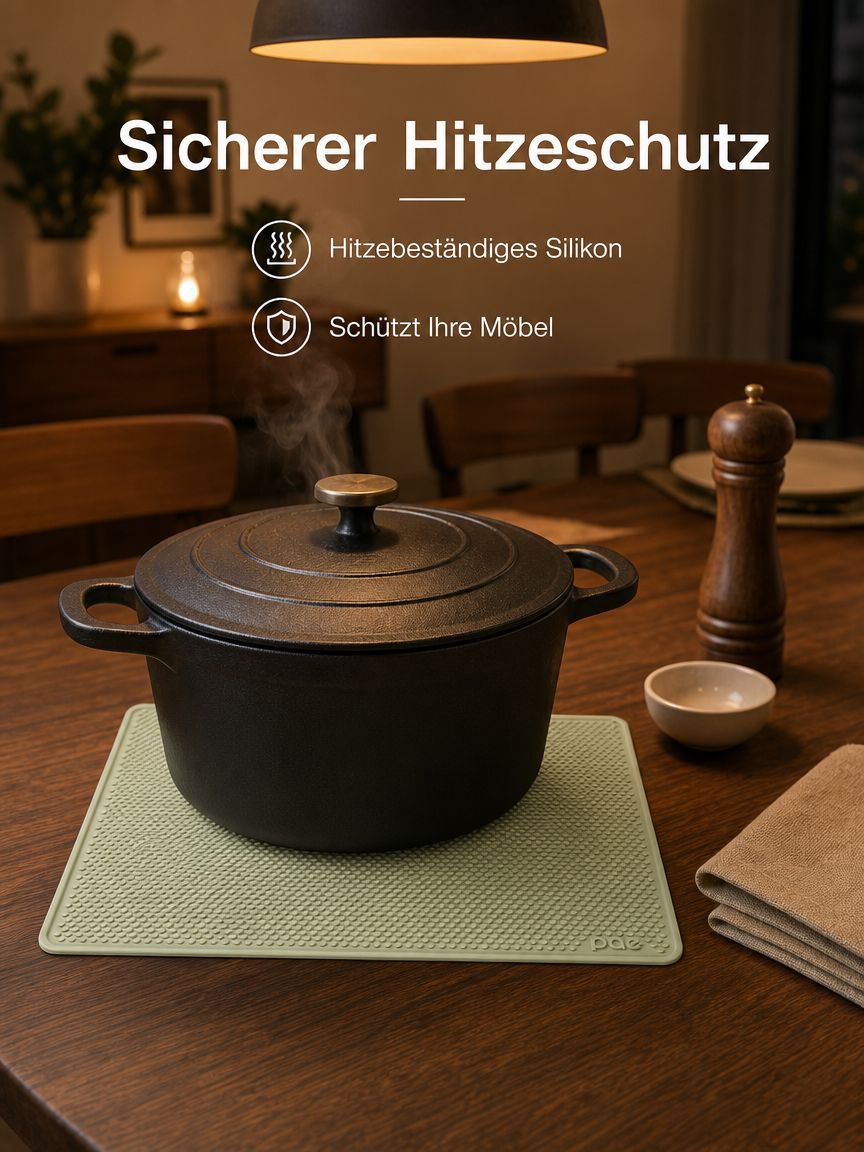 Multifunktionale Silikon-Spülmatte, rutschfest, hitzeisolierend, auslaufsicher, mit Wasserspeicher