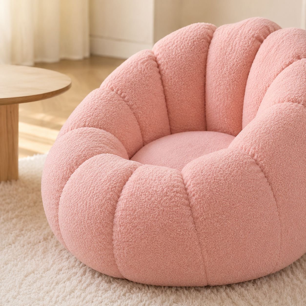 Close-up of the Internet Celebrity Home Lazy Sofa upholstery