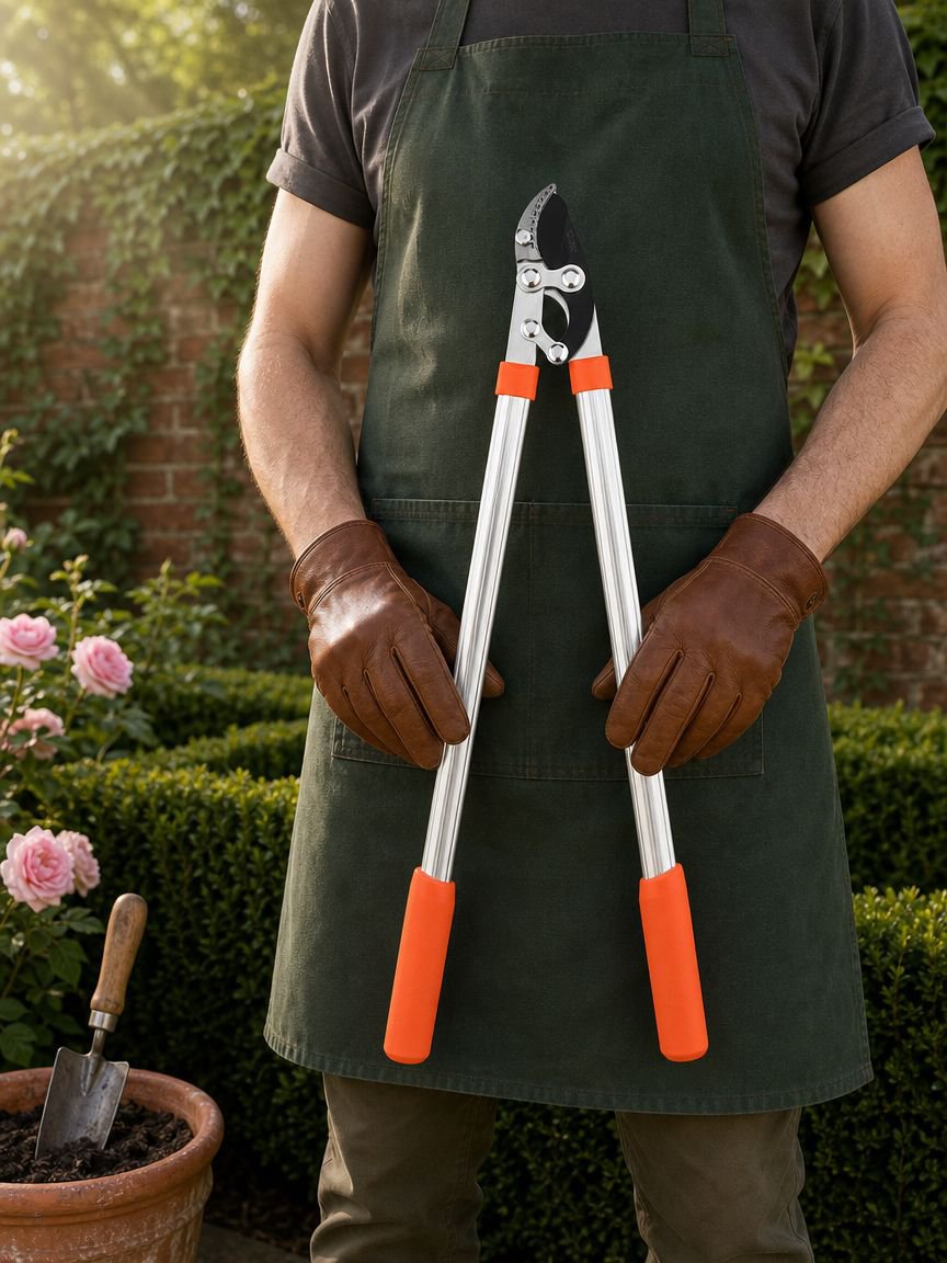 Heavy duty pruning shears for thick branches