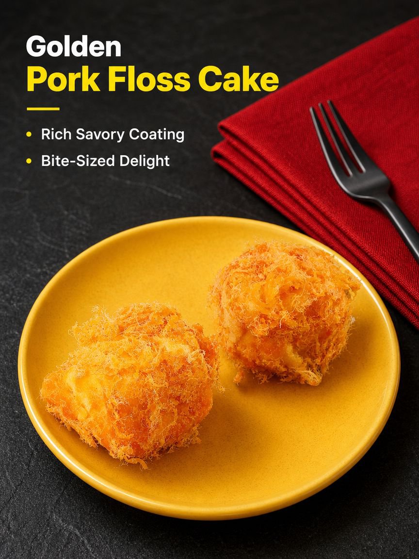 Handmade Pork Floss Cake