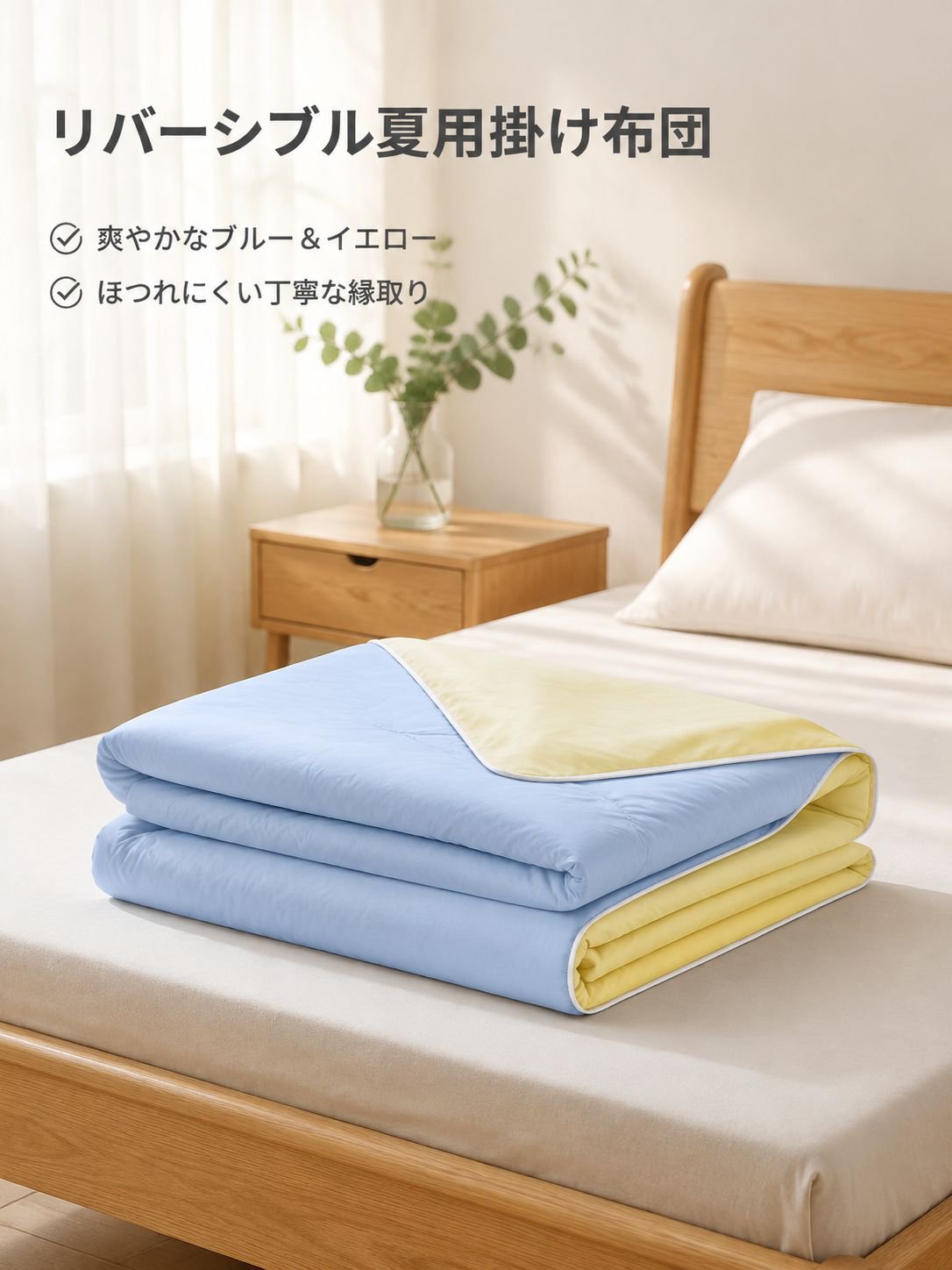 抗菌防ダニ夏用薄掛け布団 サマーケット