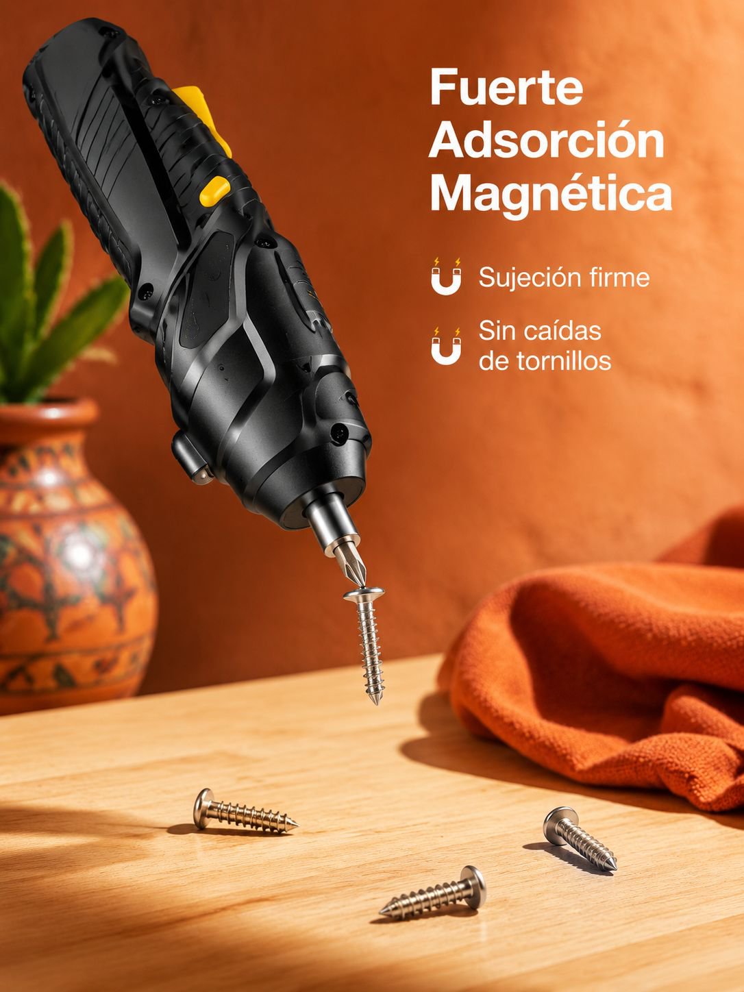 Juego de destornilladores eléctricos recargables multifuncionales para el hogar