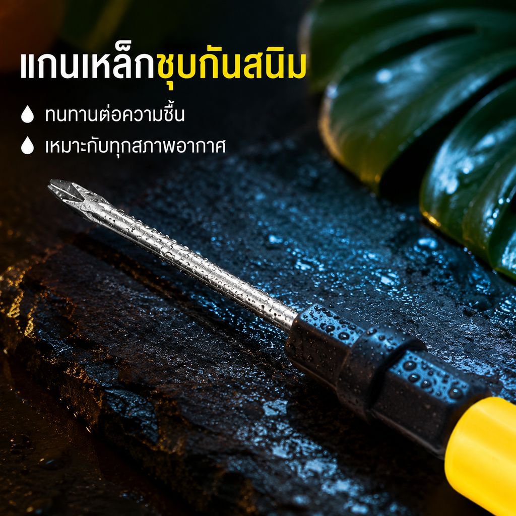 ไขควงสองหัว (หัวแบน/หัวแฉก)