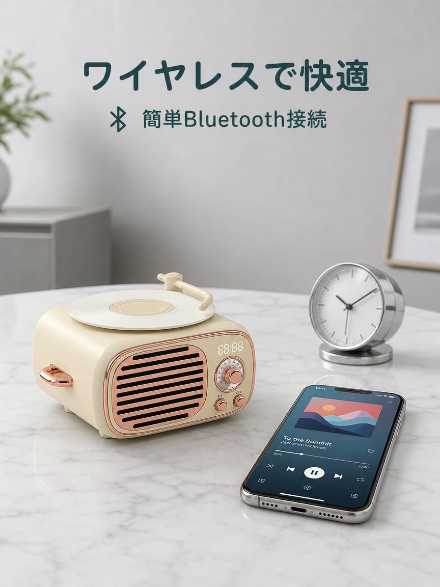ワイヤレスポータブルスピーカー ホームK歌ミニスピーカー 長時間バッテリー旅行用