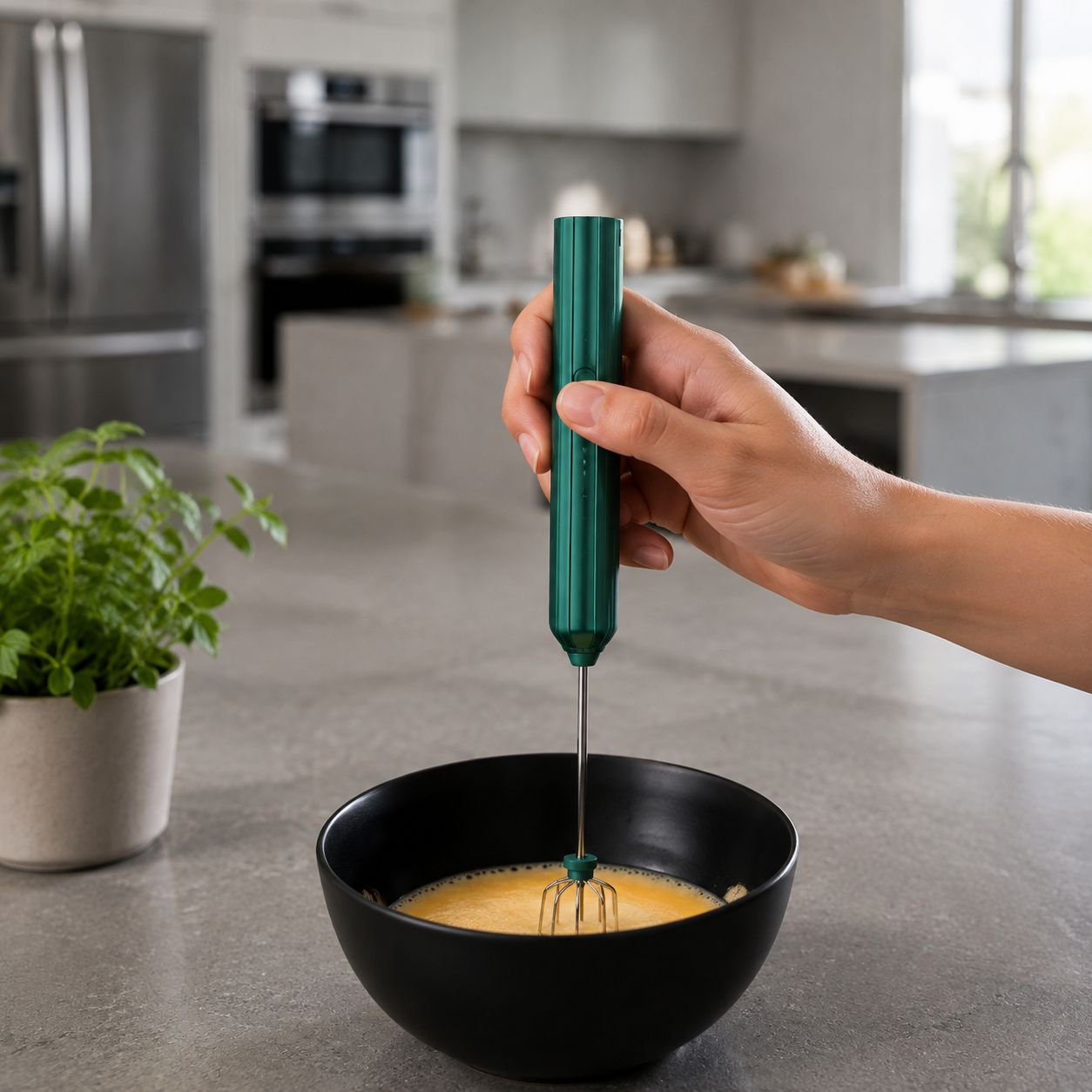 Household Wireless Charging Handheld Egg Beater for Baking