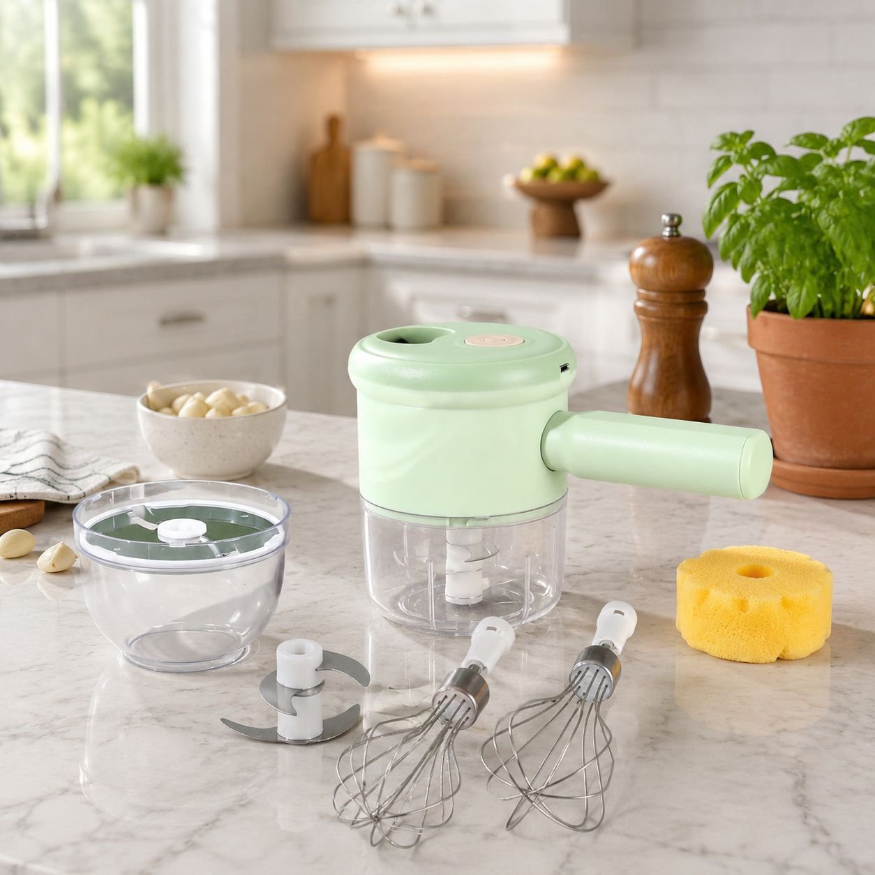 Multifunctional Electric Chopper Kitchen Set