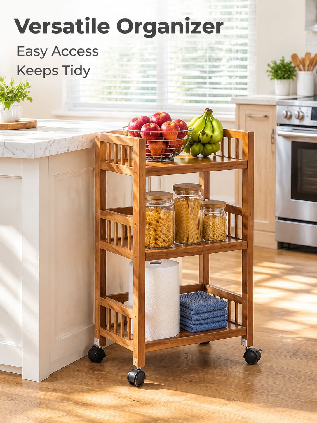 Home Mobile Storage Trolley
