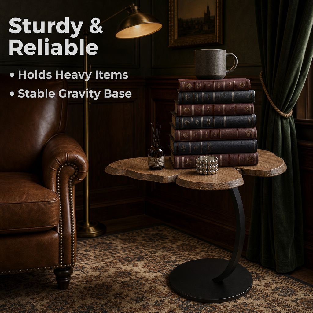 Multifunctional sofa side table