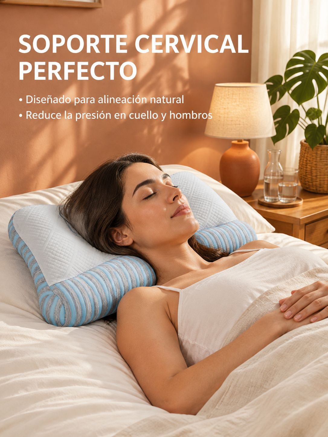 Almohada de soporte para el cuello