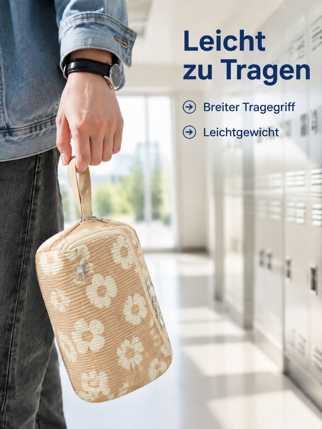 Niedliches Einhorn-Federmäppchen mit großem Fassungsvermögen