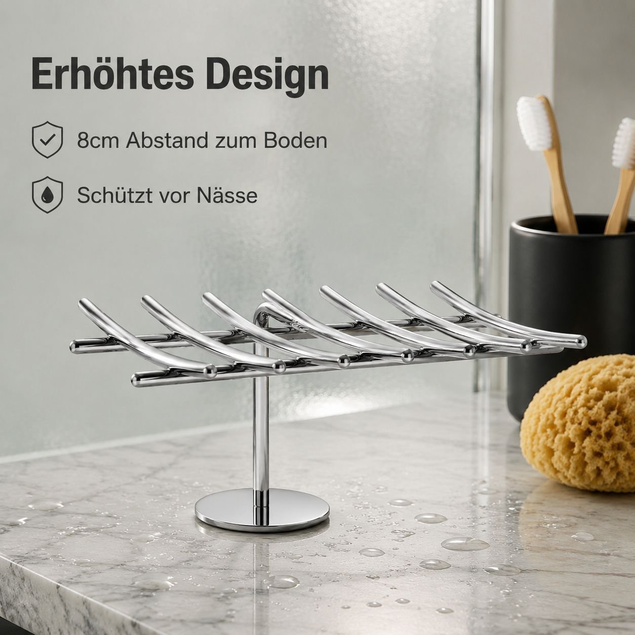 Multifunktionale Ablage Seifenablage