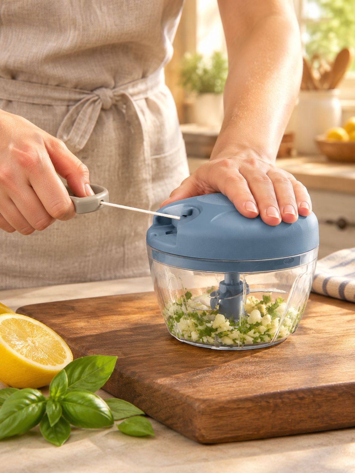 Hachoir à ail multifonction pour cuisine