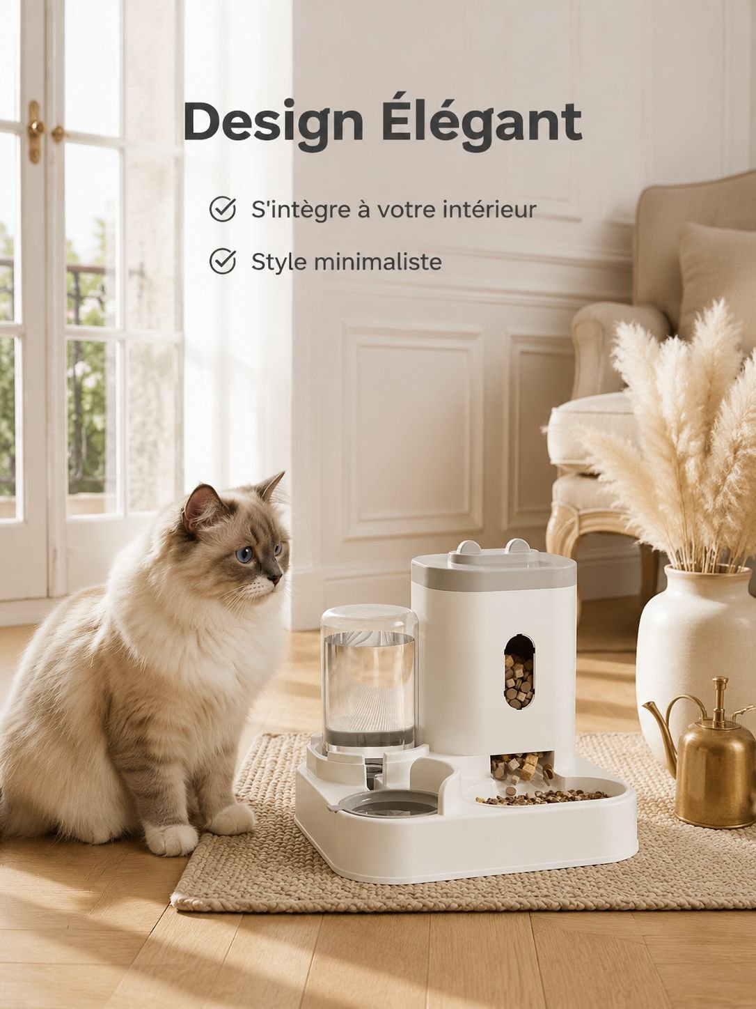 Bol multifonction pour animaux - plateau d'alimentation pour chats et chiens