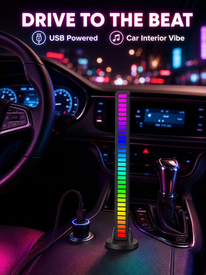 Ambient Sound-Activated Light