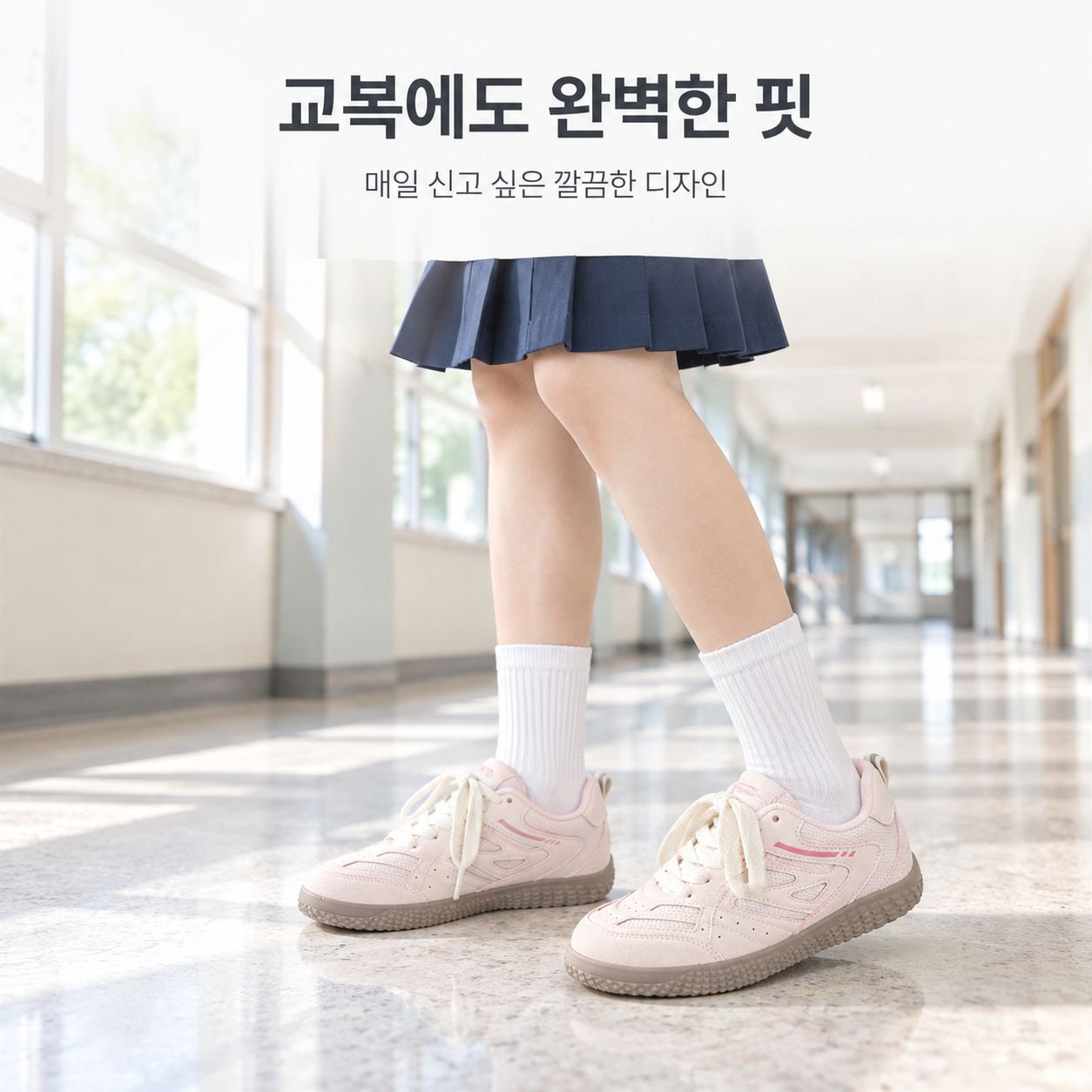 인기 두꺼운 밑창 캐주얼 운동화 학생용 통기성 만능 스니커즈