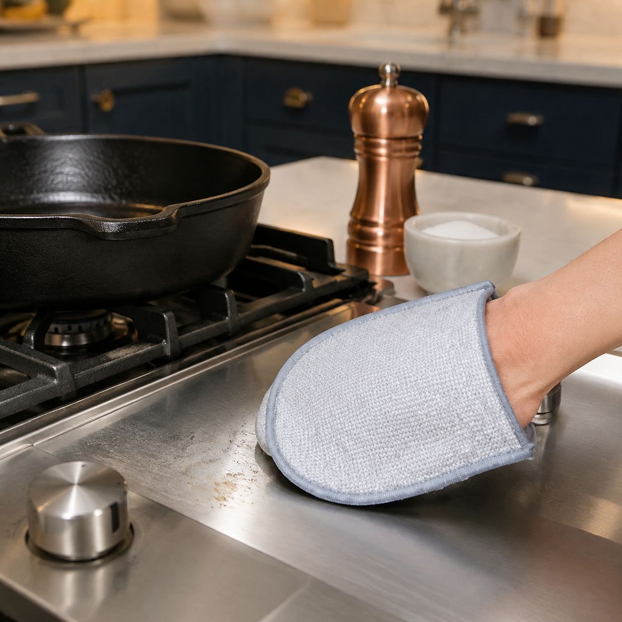Waterproof Oil-Absorbing Kitchen Cloth Non-Stick and Anti-Stain