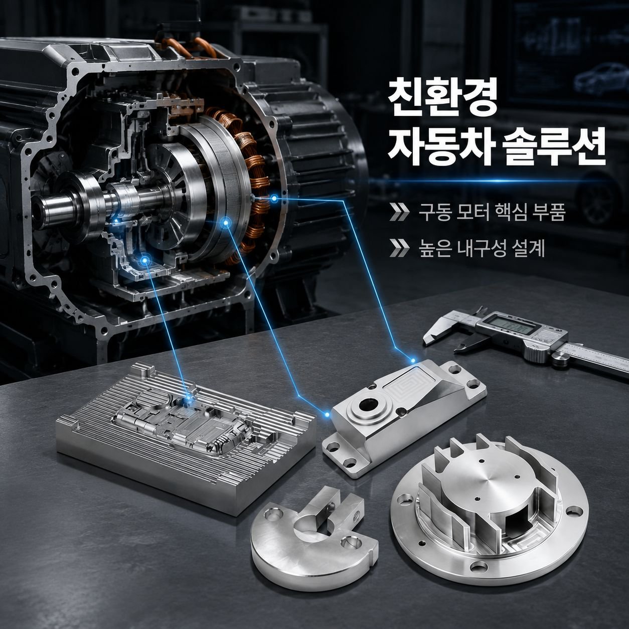 가공 스테인리스 알루미늄 합금 부품