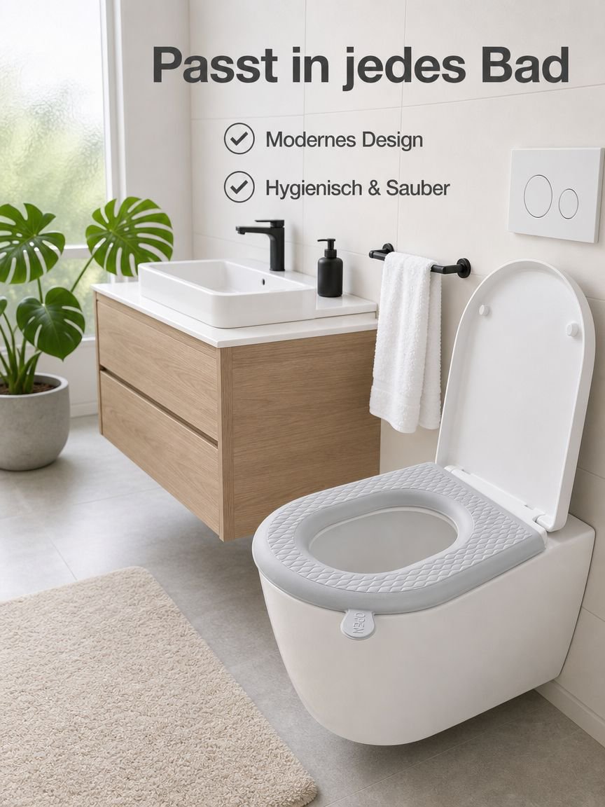 Eva wasserdichtes Toilettensitzkissen Vier Jahreszeiten Universaltoilette Haushalts-Einweg-Toiletten