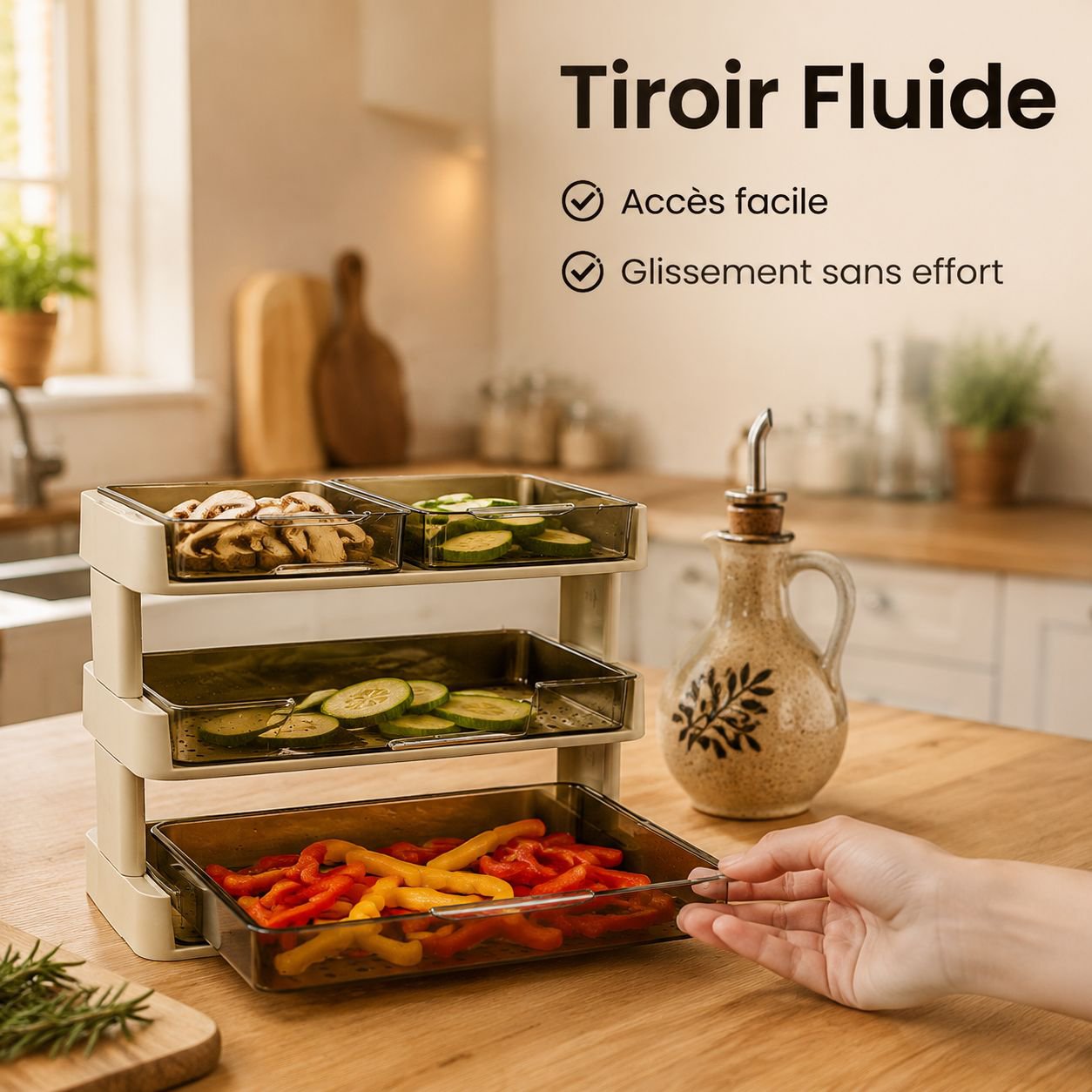 Assiette compartimentée pour hot pot