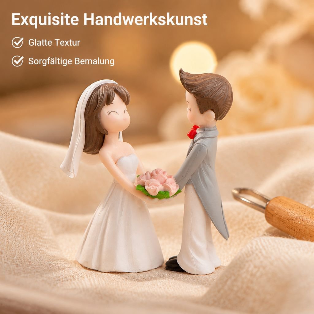 Miniaturfiguren fuer Mikro-Landschaften, Blumenstraeusse und Tortendekoration