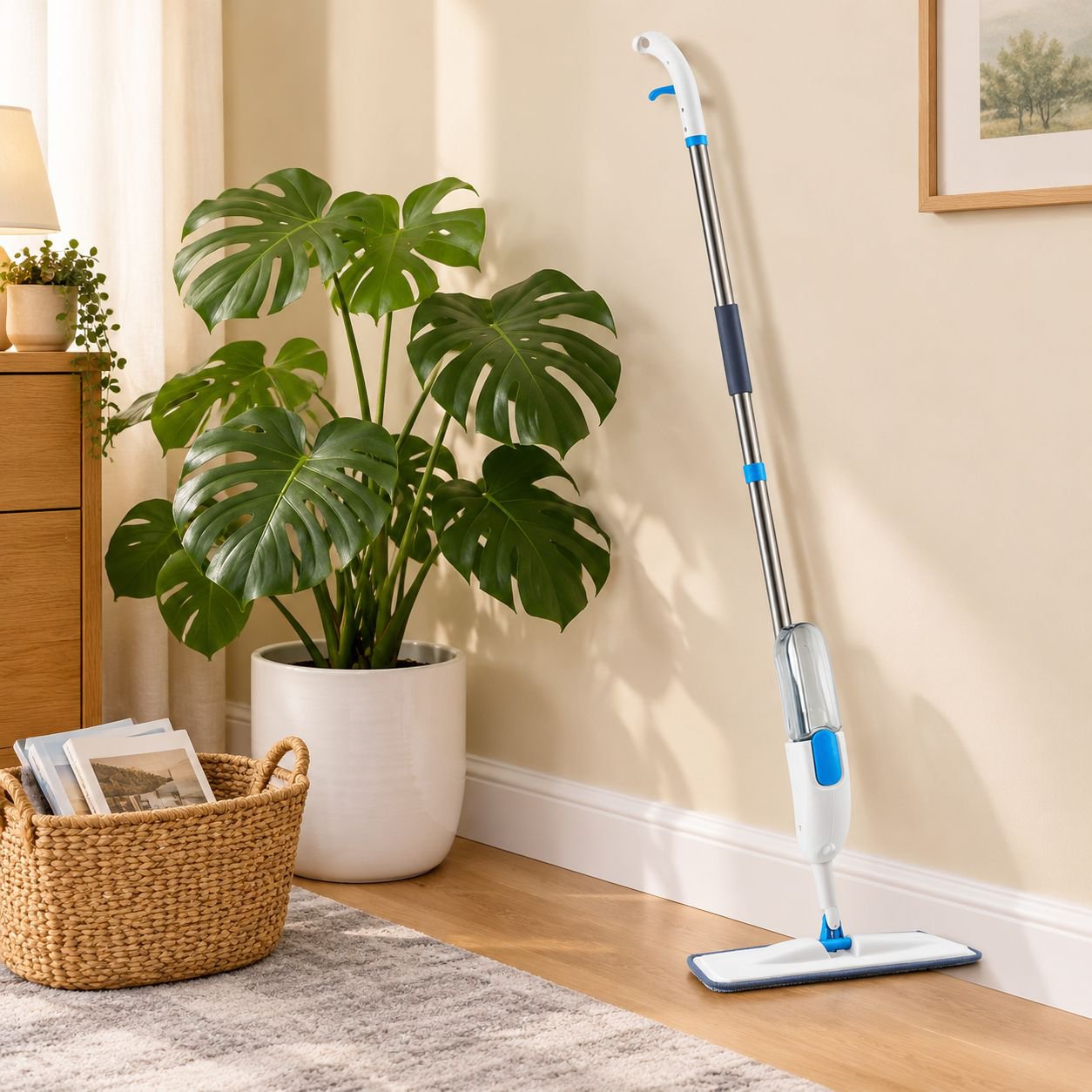 Durable microfiber pad for deep cleaning and dust removal