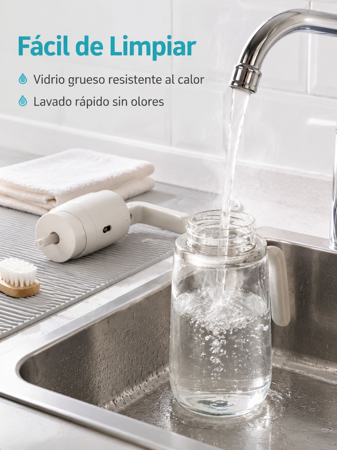 Botella de aceite con atomizador para cocina