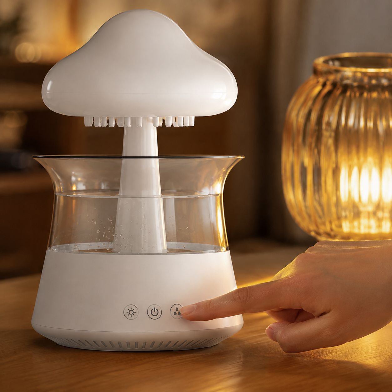 Humidificateur d'air créatif Nuage de champignons