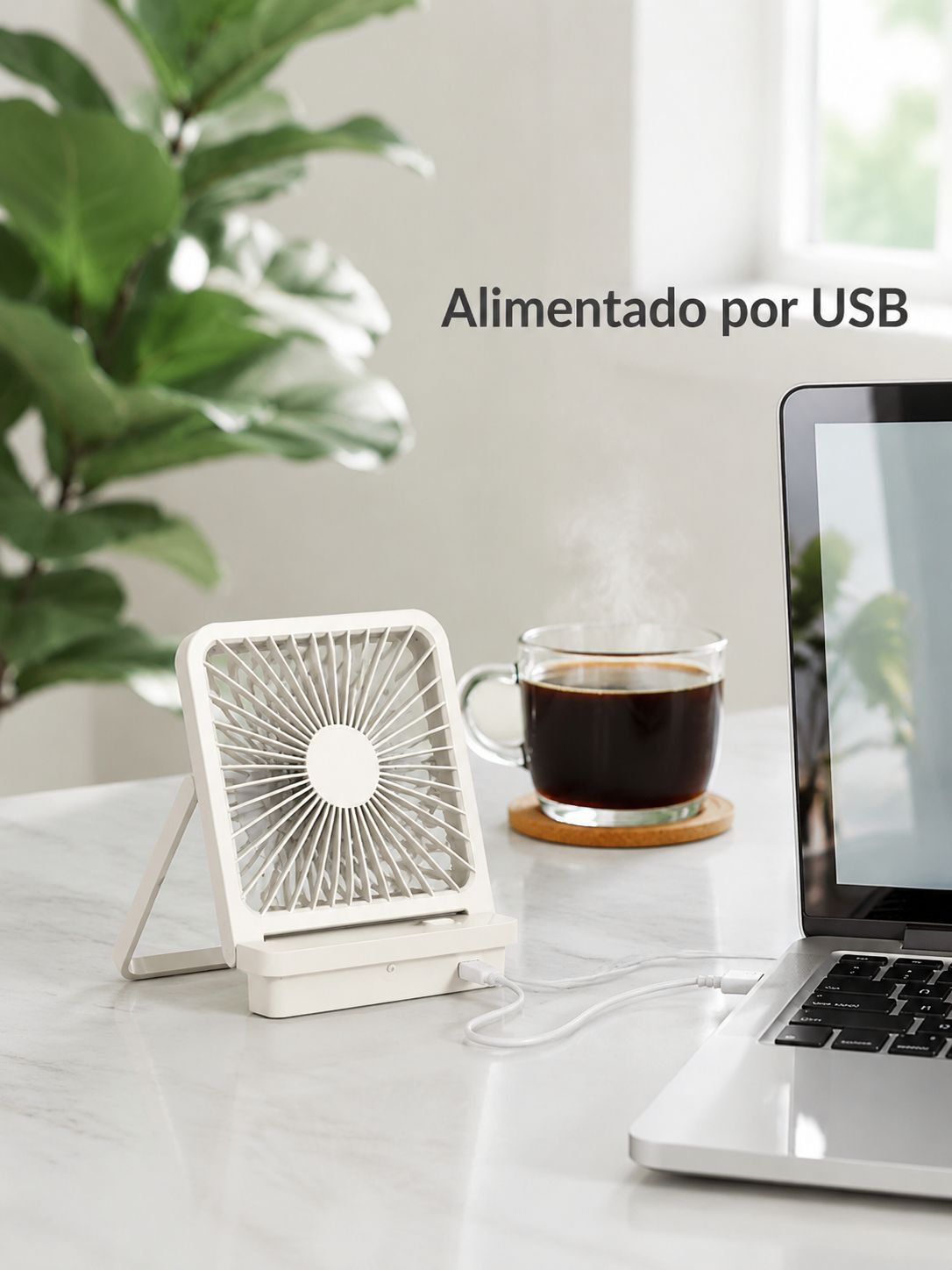 Mini ventilador de escritorio portátil