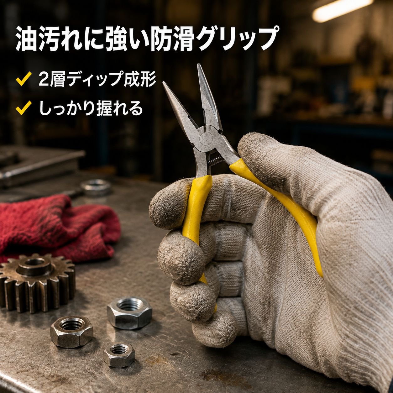 工業用ミニラジオペンチ