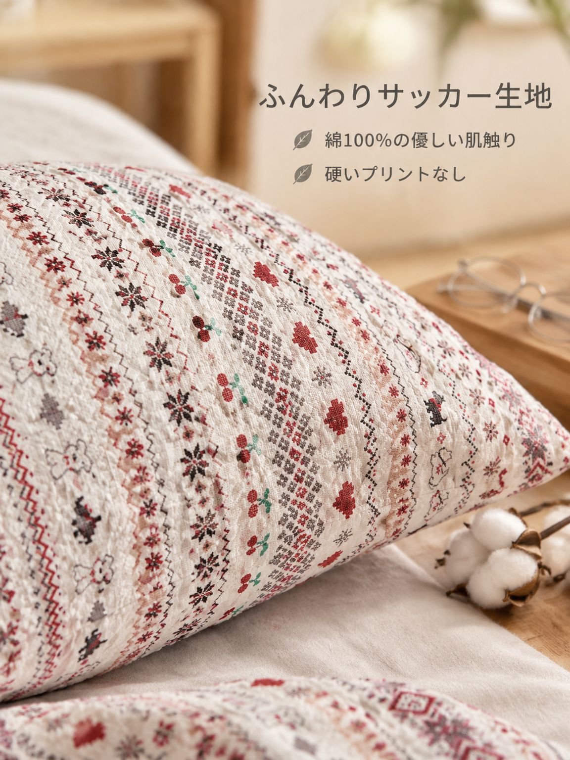 枕カバー2枚セット