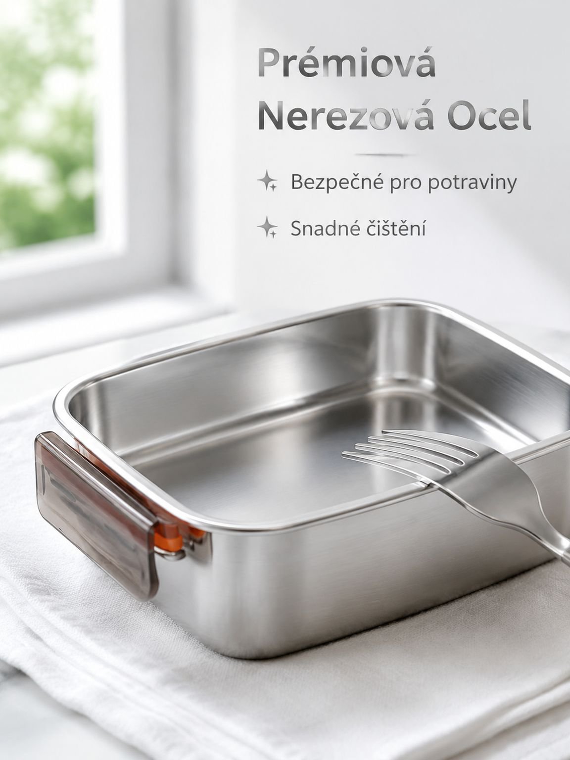 Nerezová nádoba na potraviny