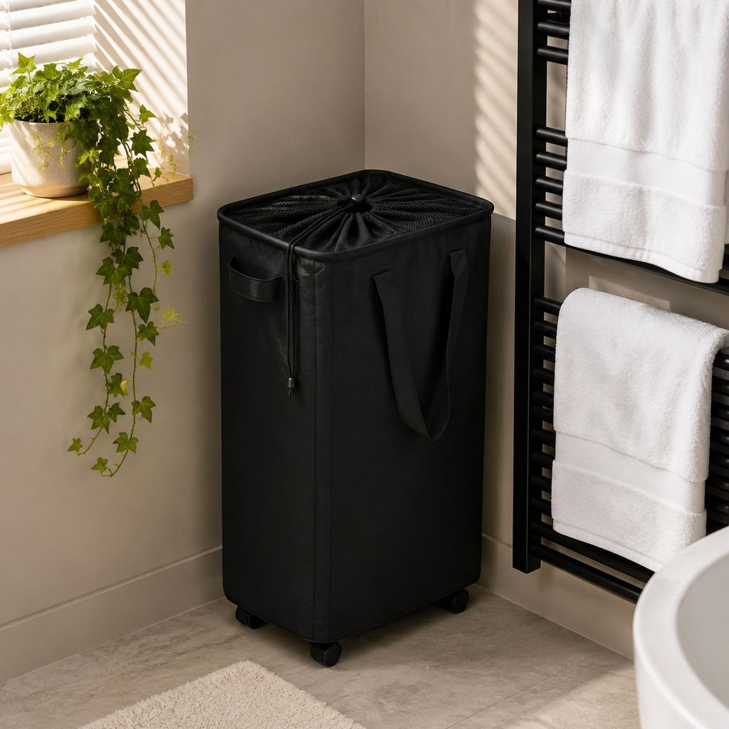 Large capacity storage hamper for clothes and toys