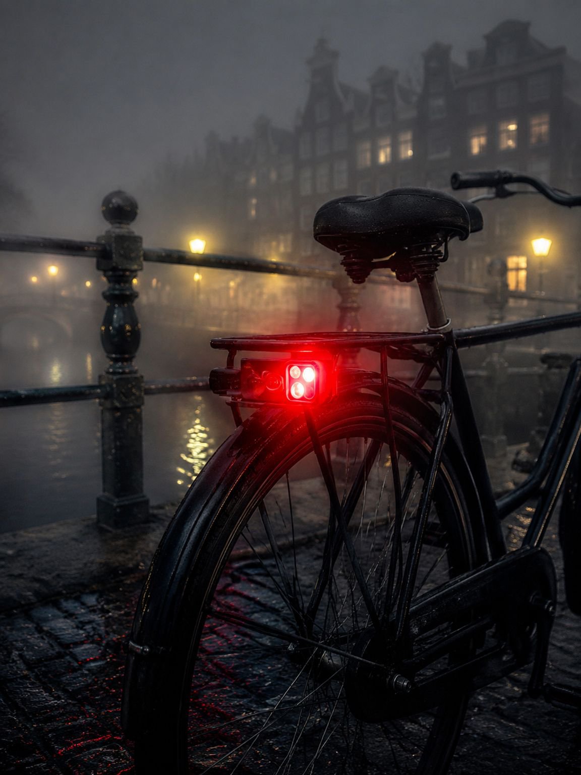 LED zaklamp met rood licht voor nachtzicht tijdens kamperen