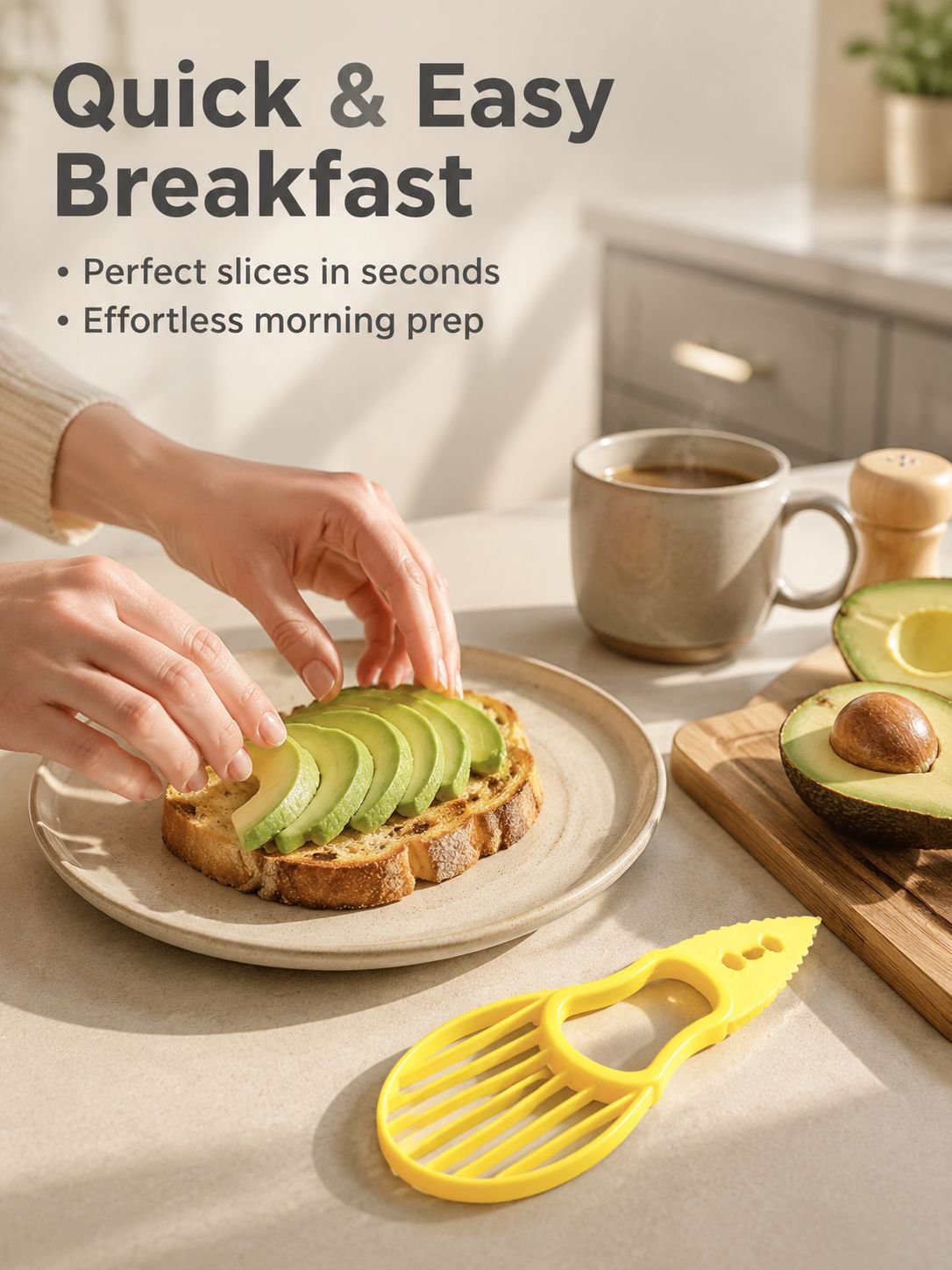 Multifunctional Avocado Cutter Tool